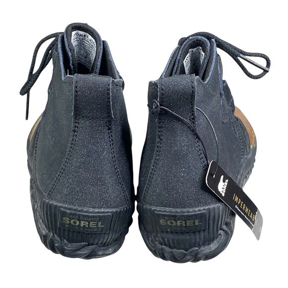 NWT Sorel Women's Out N About Back Gold Metallic Rain Boots Size US 6 - Picture 8 of 10